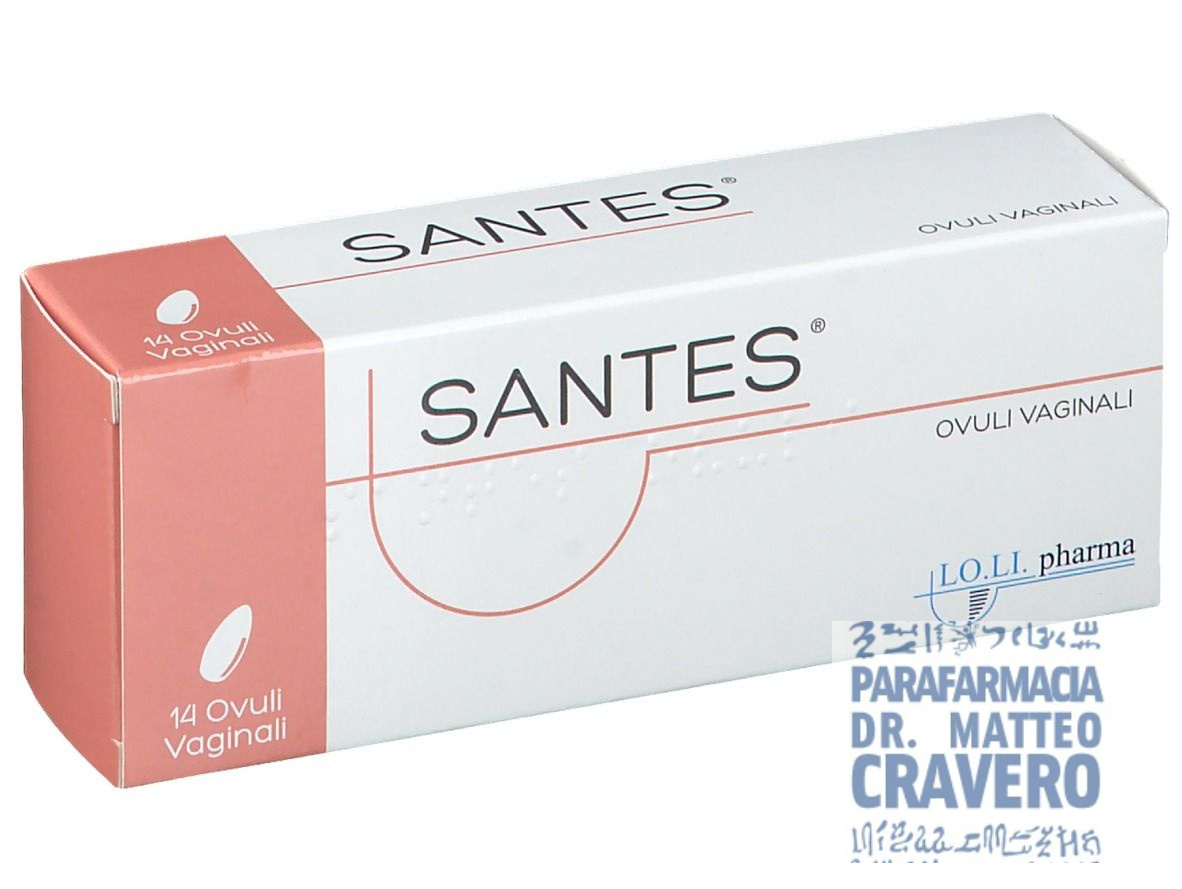 SANTES OVULI VAGINALI 14 pezzi