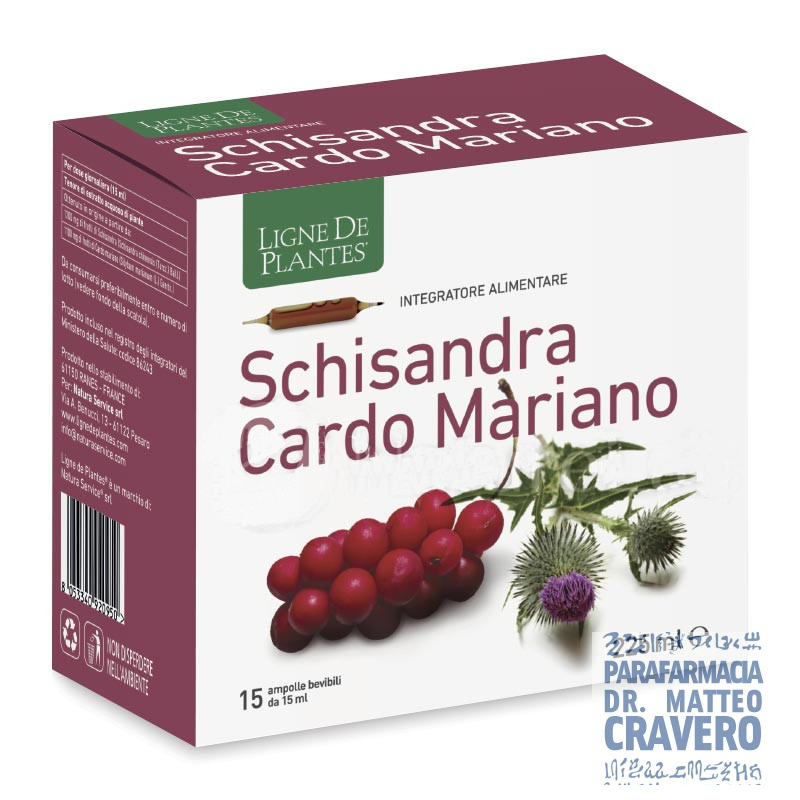 SCHISANDRA CARDO MARIANO BIO 15 ampolle per 15 ml