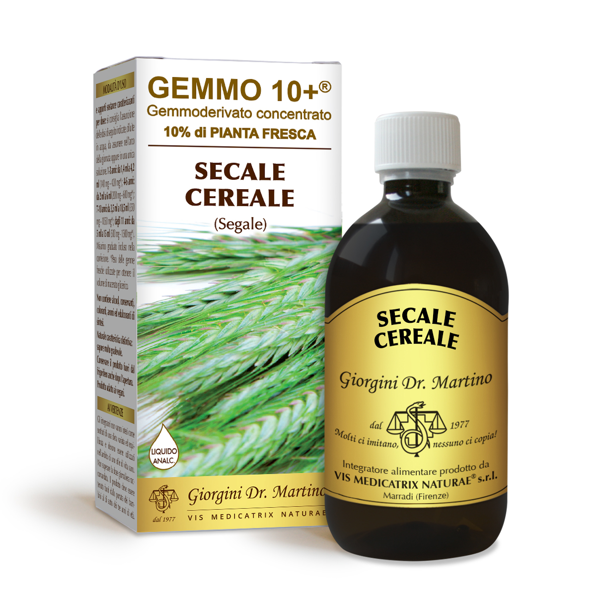 SEGALE ANALCOLICO GEMMO 10+ 500ML