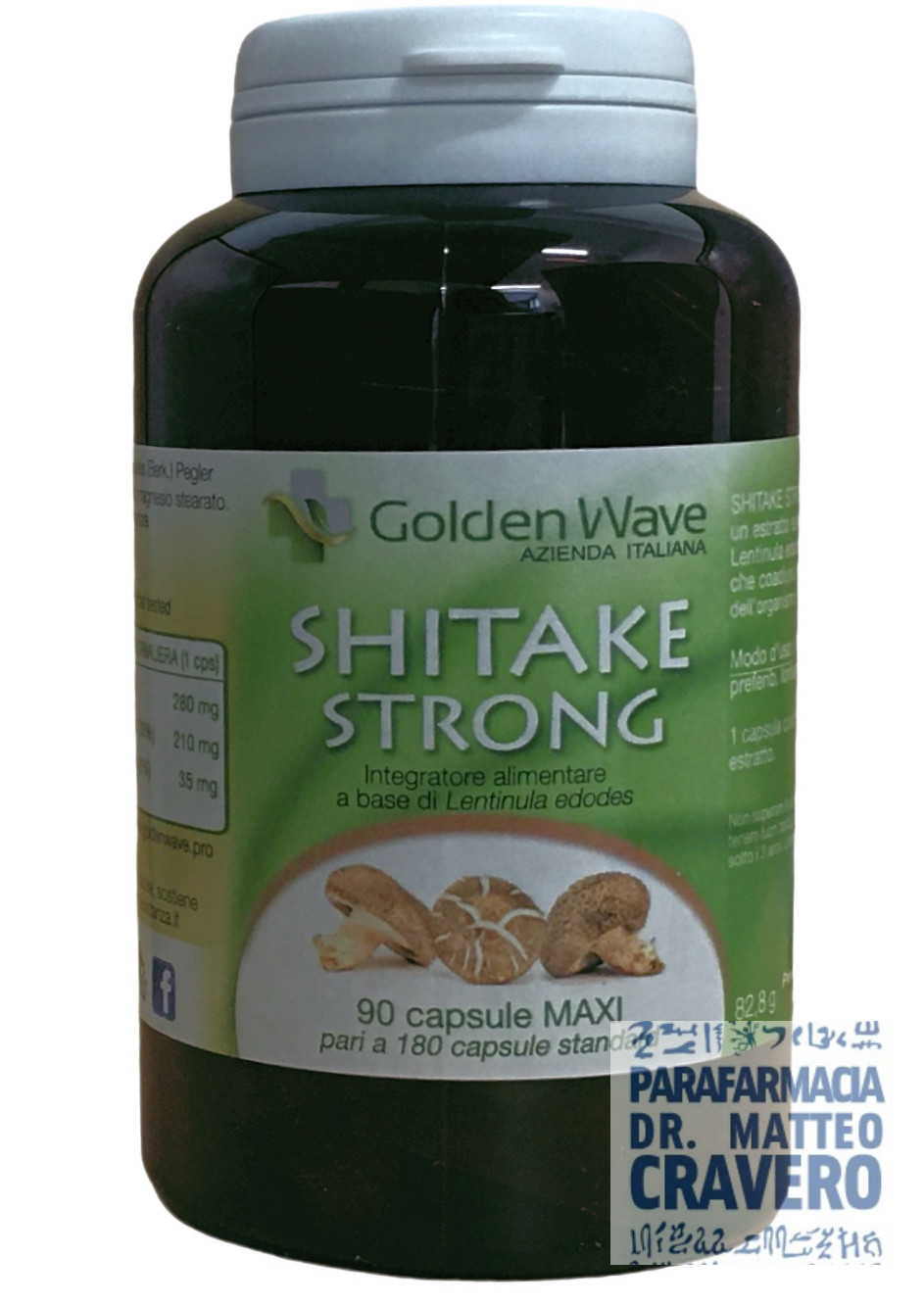 Shitake Strong 90 capsule maxi