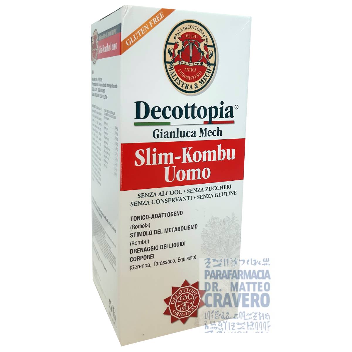 Slim Kombu uomo 500ml