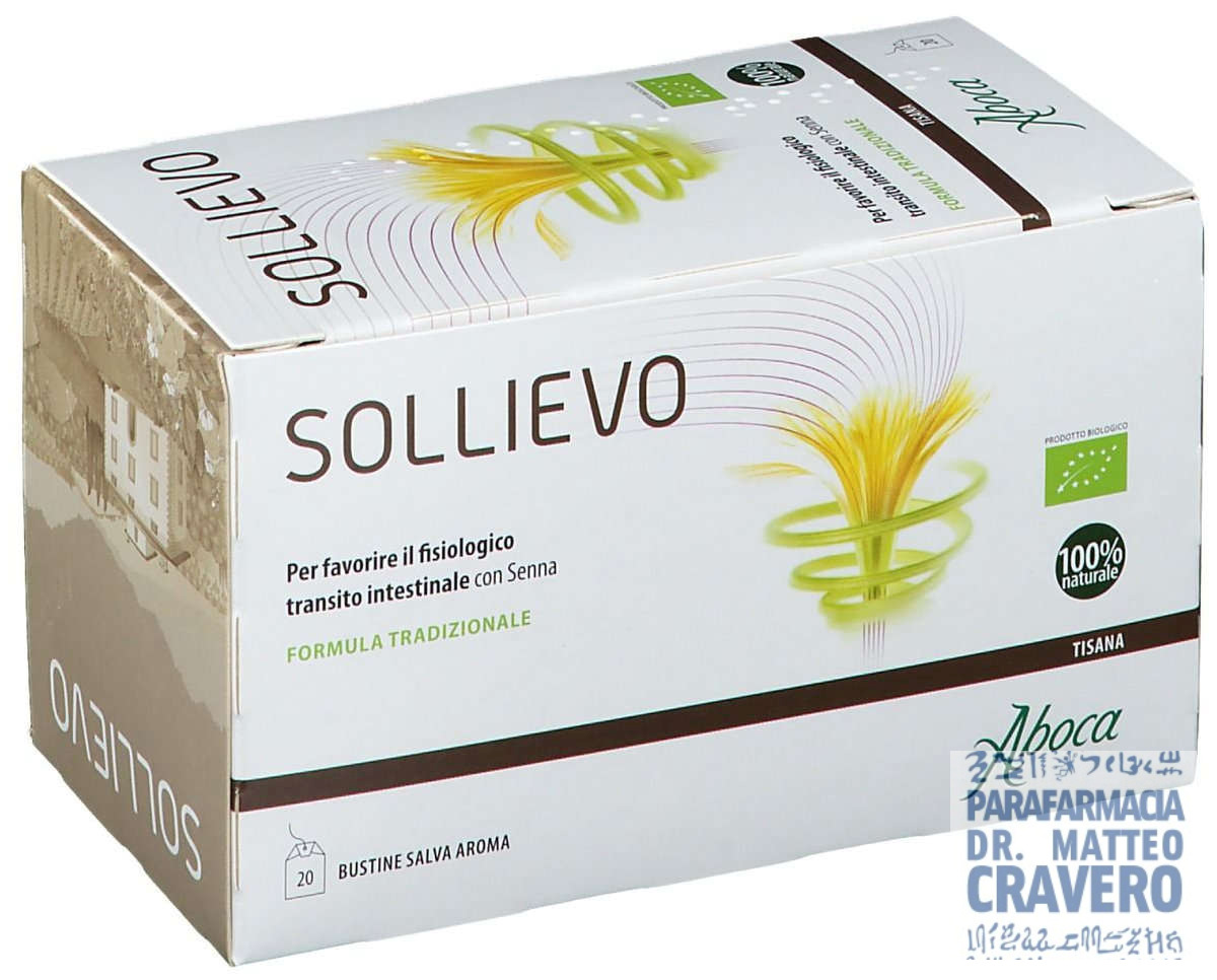 SOLLIEVO BIO TISANA 20 Filtri
