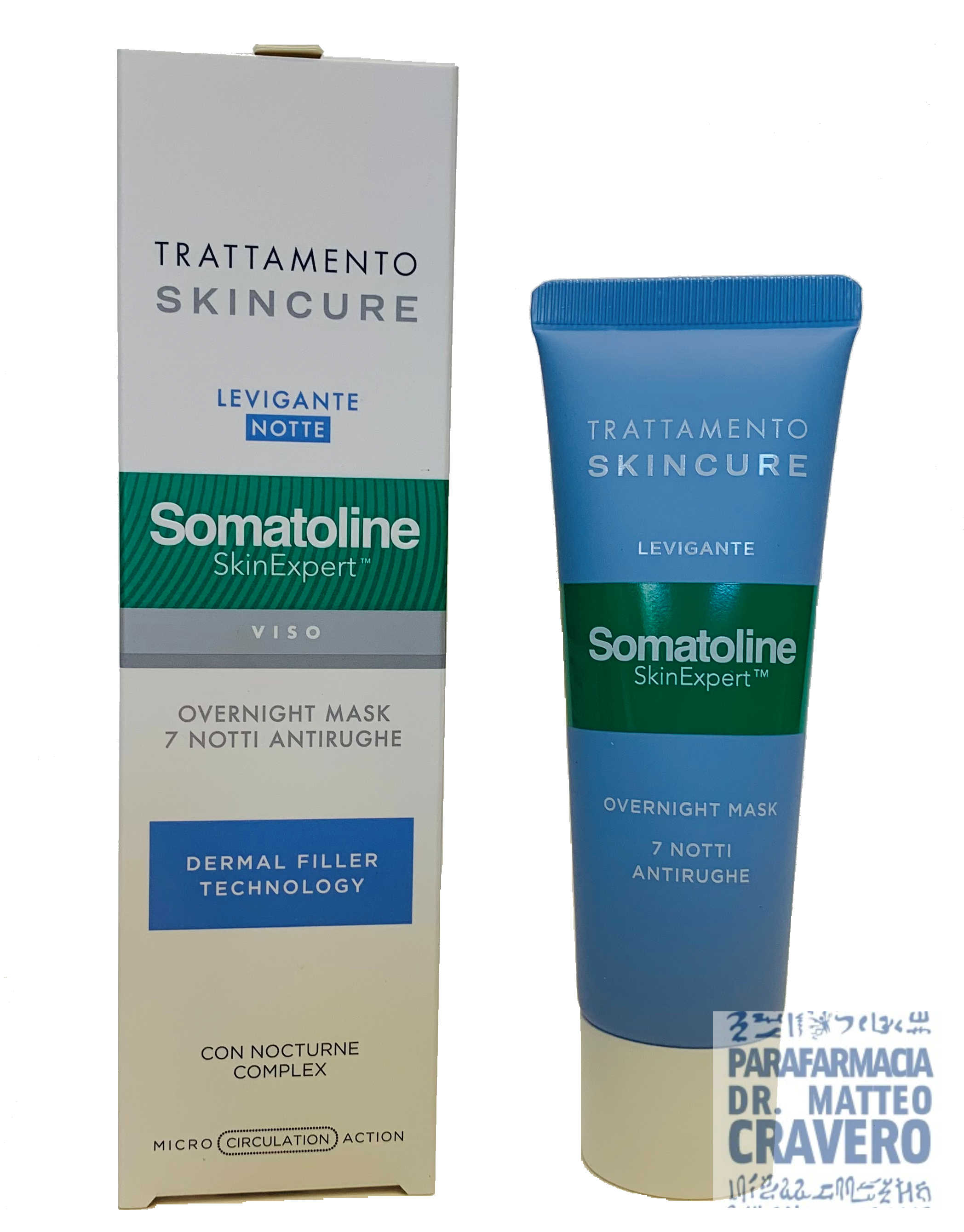 SOMATOLINE MASCHERA OVERNIGHT LEVIGANTE