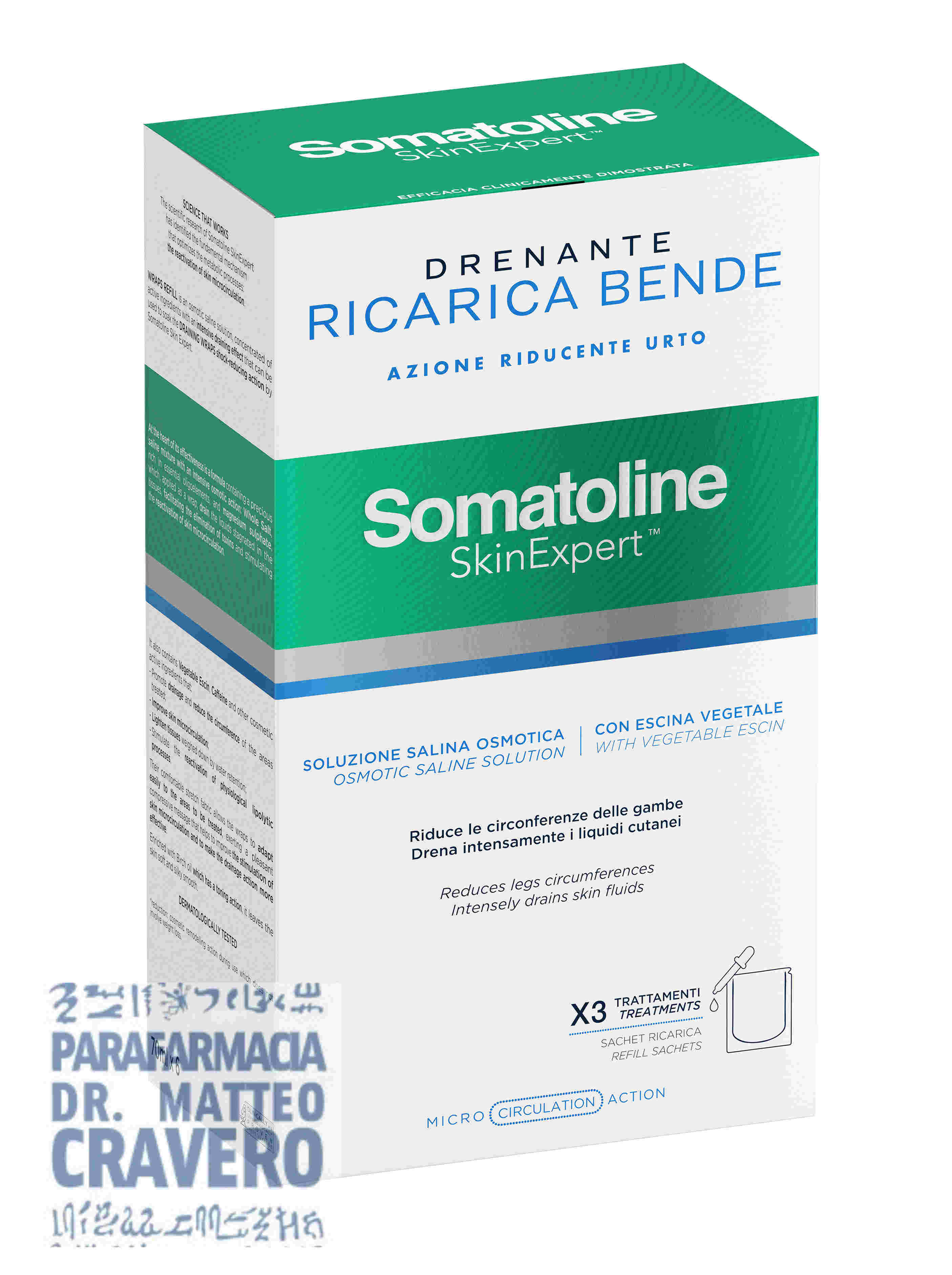 SOMATOLINE SkinExpert BENDA SNELLENTE Ricarica