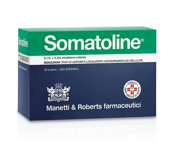 Somatoline Emulsione 30 bustine 0,1+0,3%