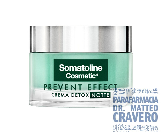 Somatoline viso prevent effect notte 50ml
