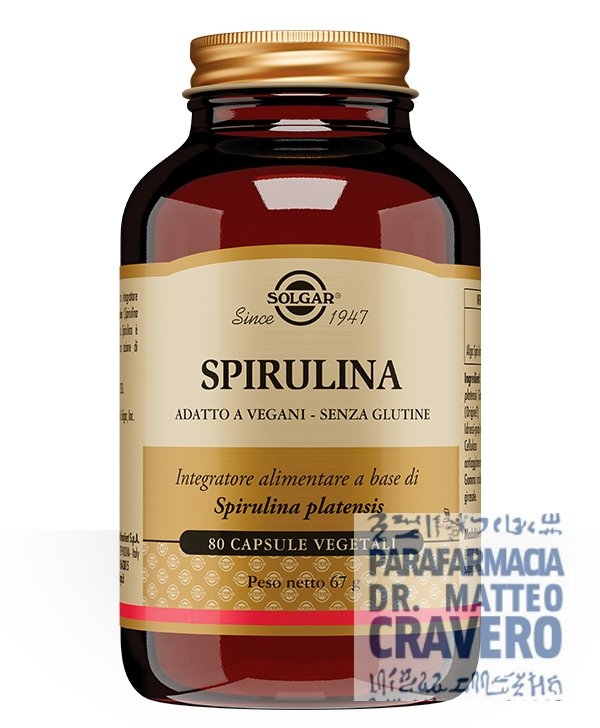 Spirulina 80 tavolette