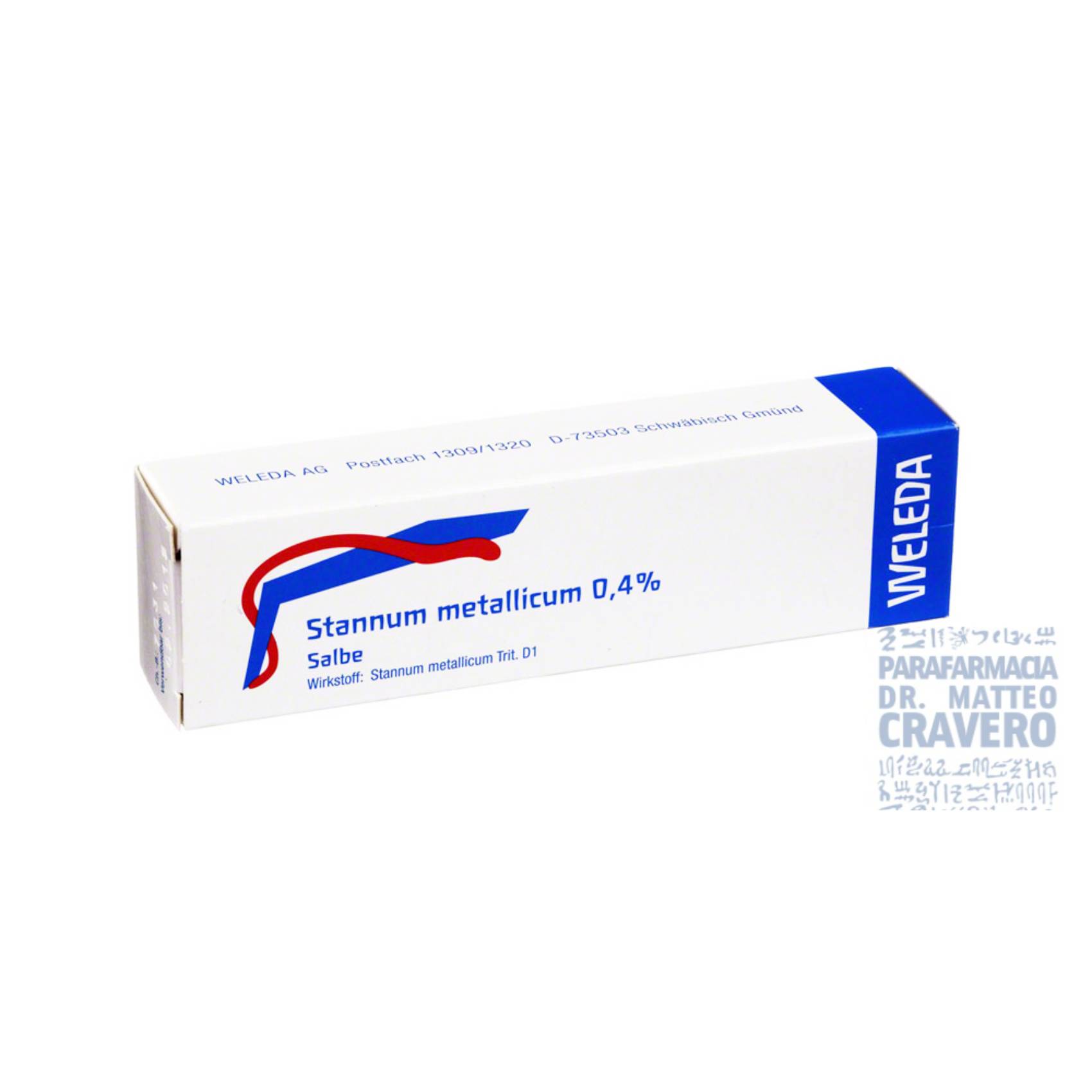 Stannum metallicum 0,4% 25g unguento