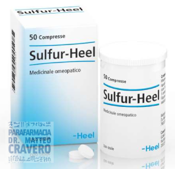 SULFUR 50 tavolette HEEL