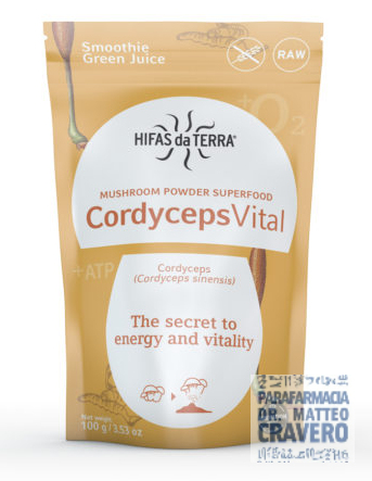 SUPERFOOD CORDYCEPS VITAL 100 GRAMMI