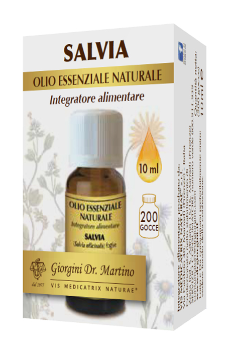 SALVIA OLIO ESSENZIALE NATURALE 10ML