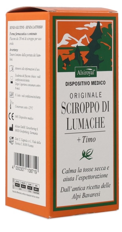 SCIROPPO LUMACHE ORIG ALSITAN