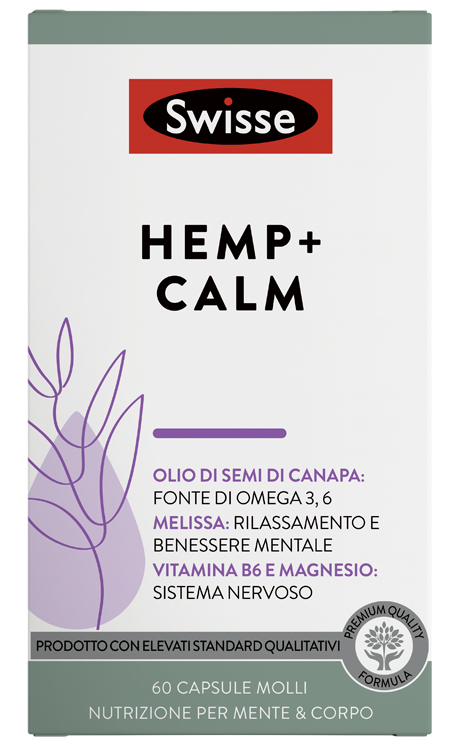 Swisse Hemp+ Calm 60 capsule