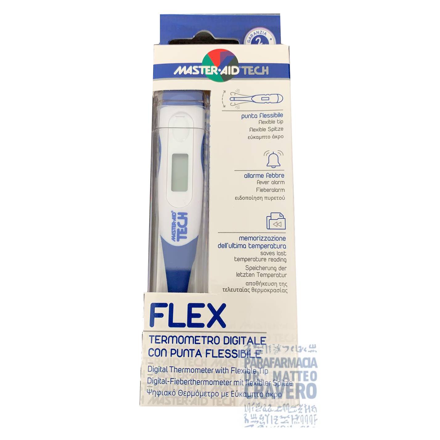 Termometro digitale tech flex