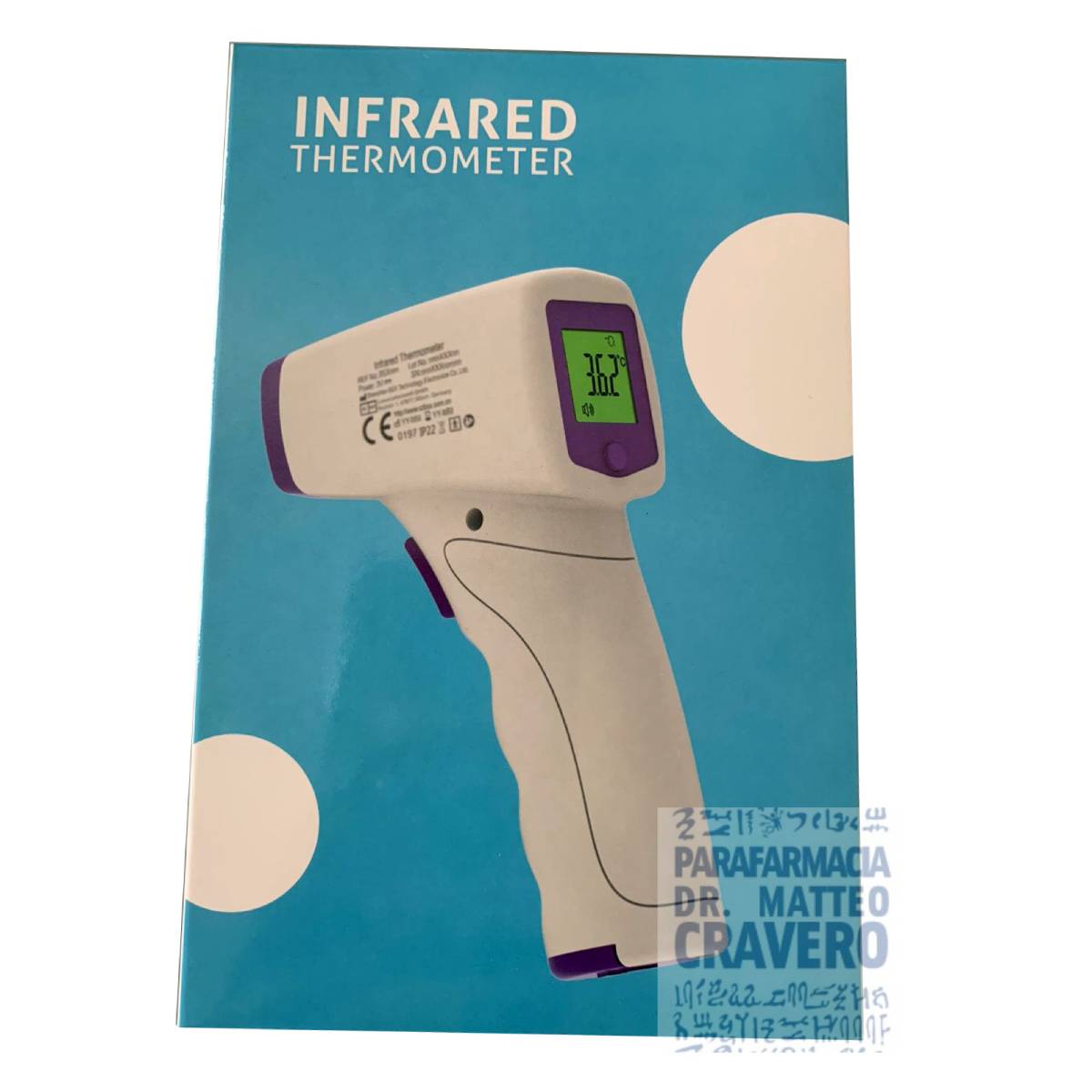Termoscanner Termometro Infrarossi No Contact