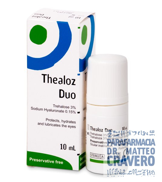 THEALOZ DUO SOLUZIONE OCULARE 10ML