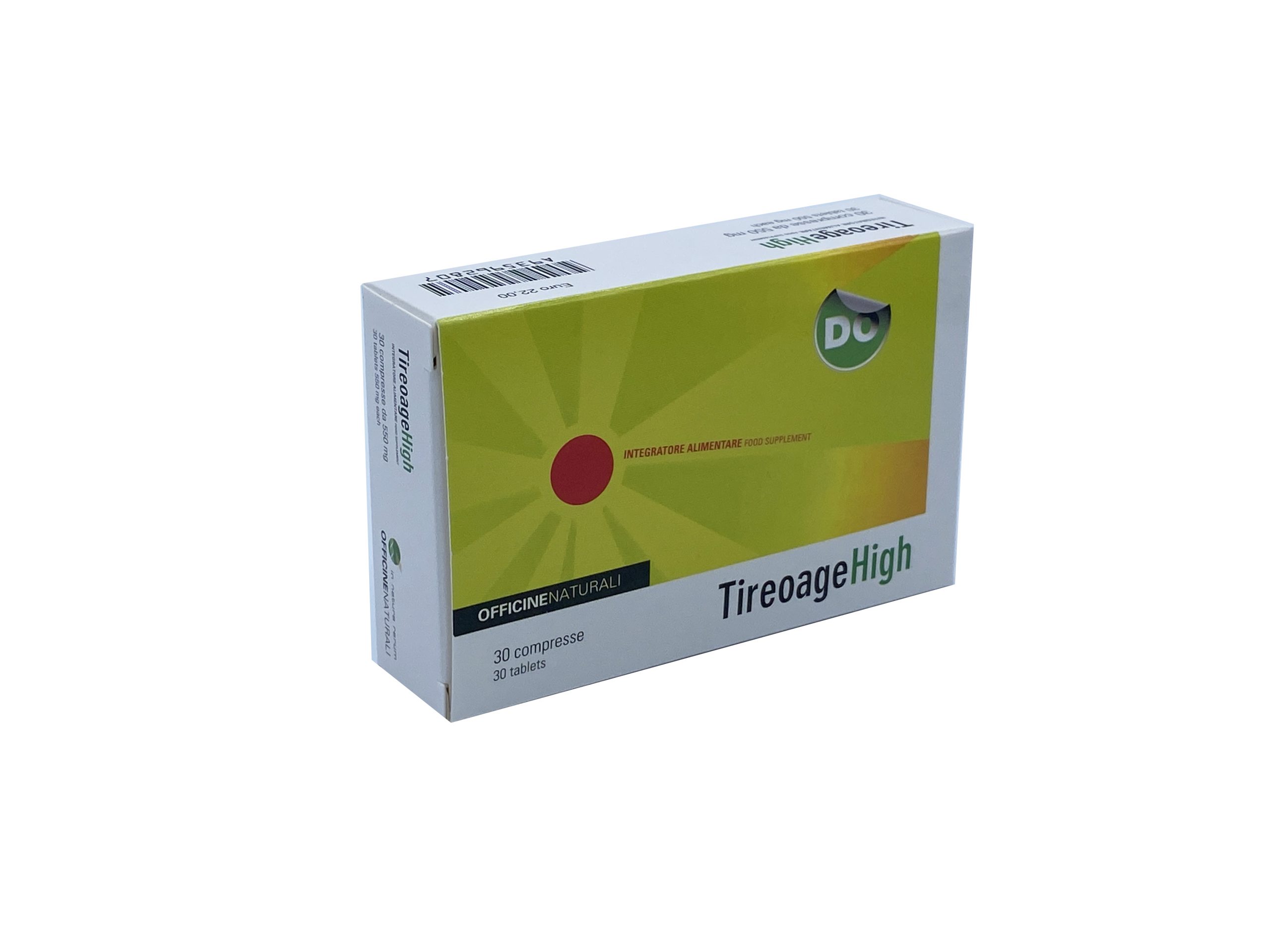 TIREOAGE HIGH 30 COMPRESSE 550MG