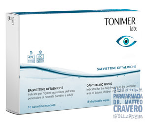 TONIMER LAB SALVIETTE OFTALMICHE 16PZ