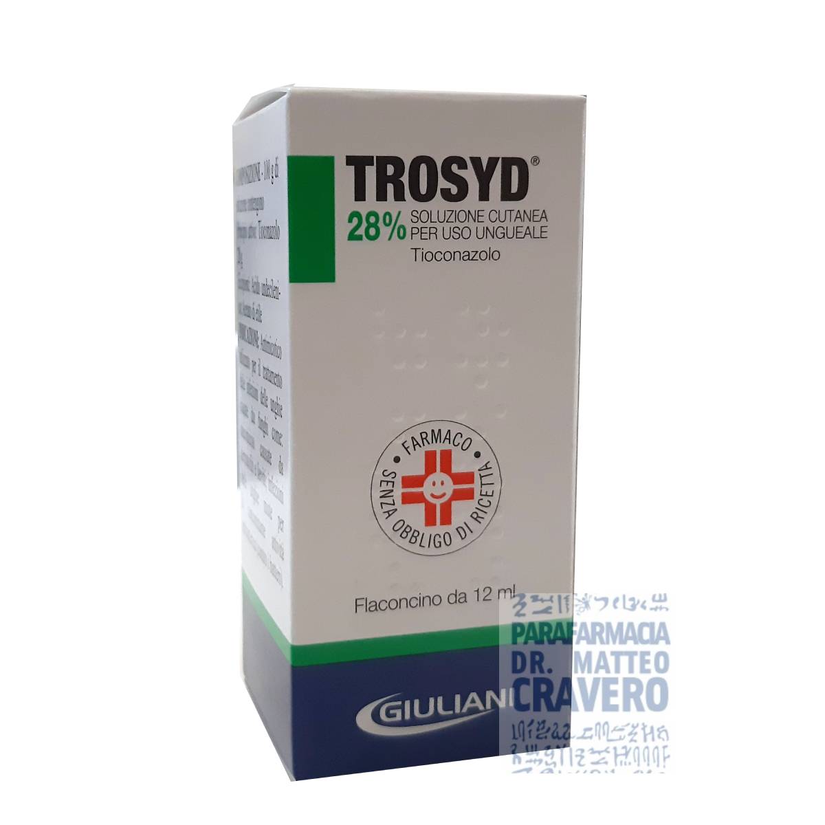Trosyd Soluzione Ungueale 12ml 28%