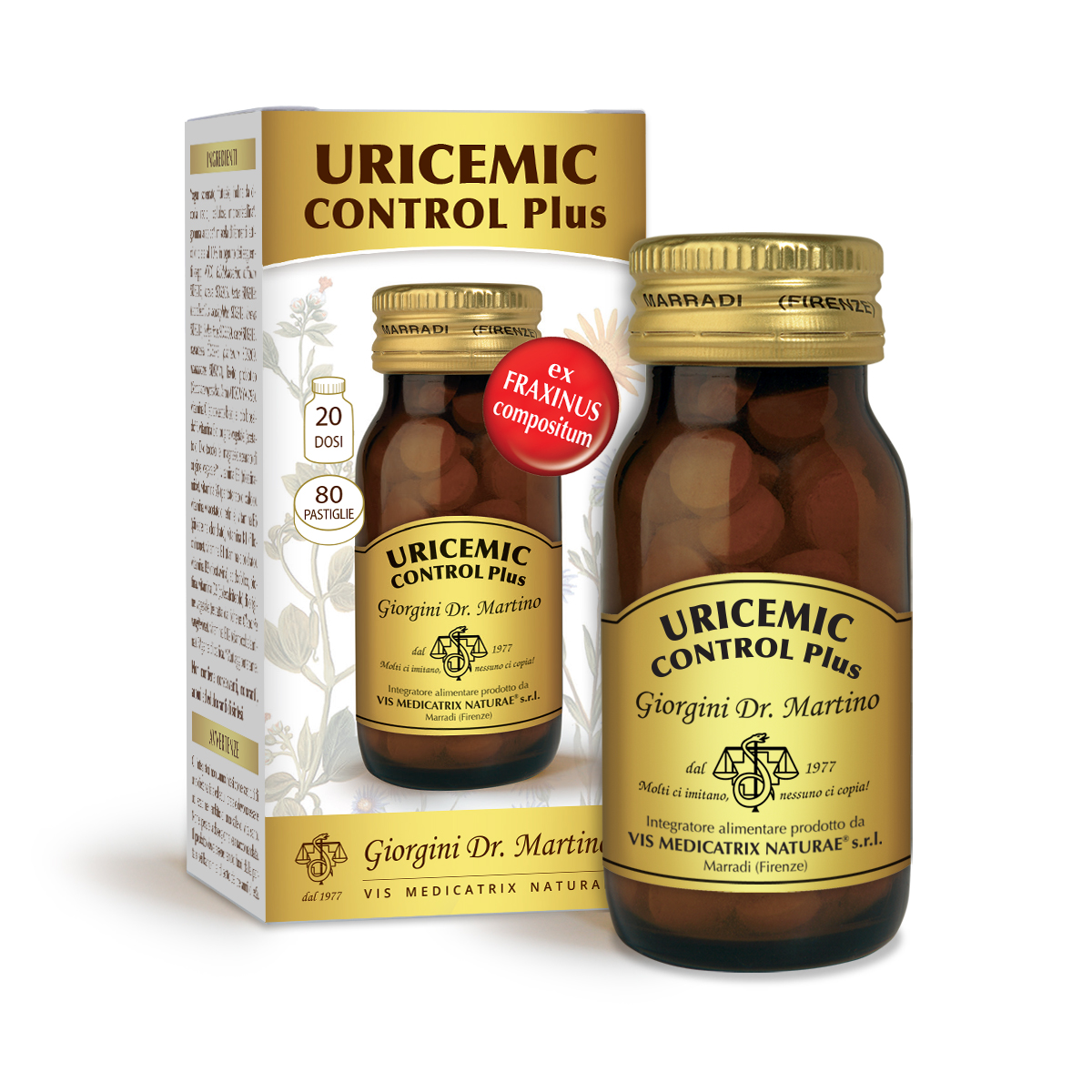 URICEMIC CONTROL PLUS 80 PASTIGLIE