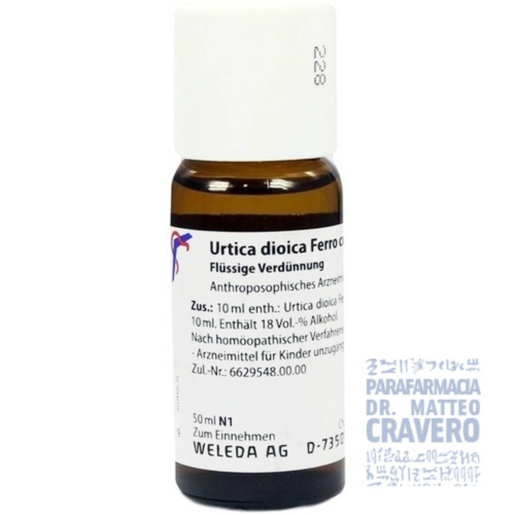 Urtica dioica Ferro culta D2 Gocce