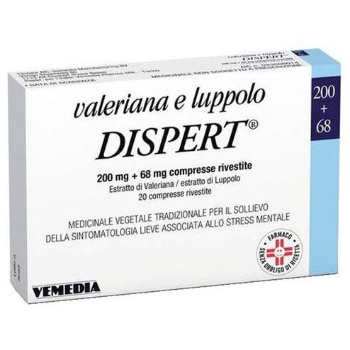 Valeriana Luppolo Dispert 20 compresse