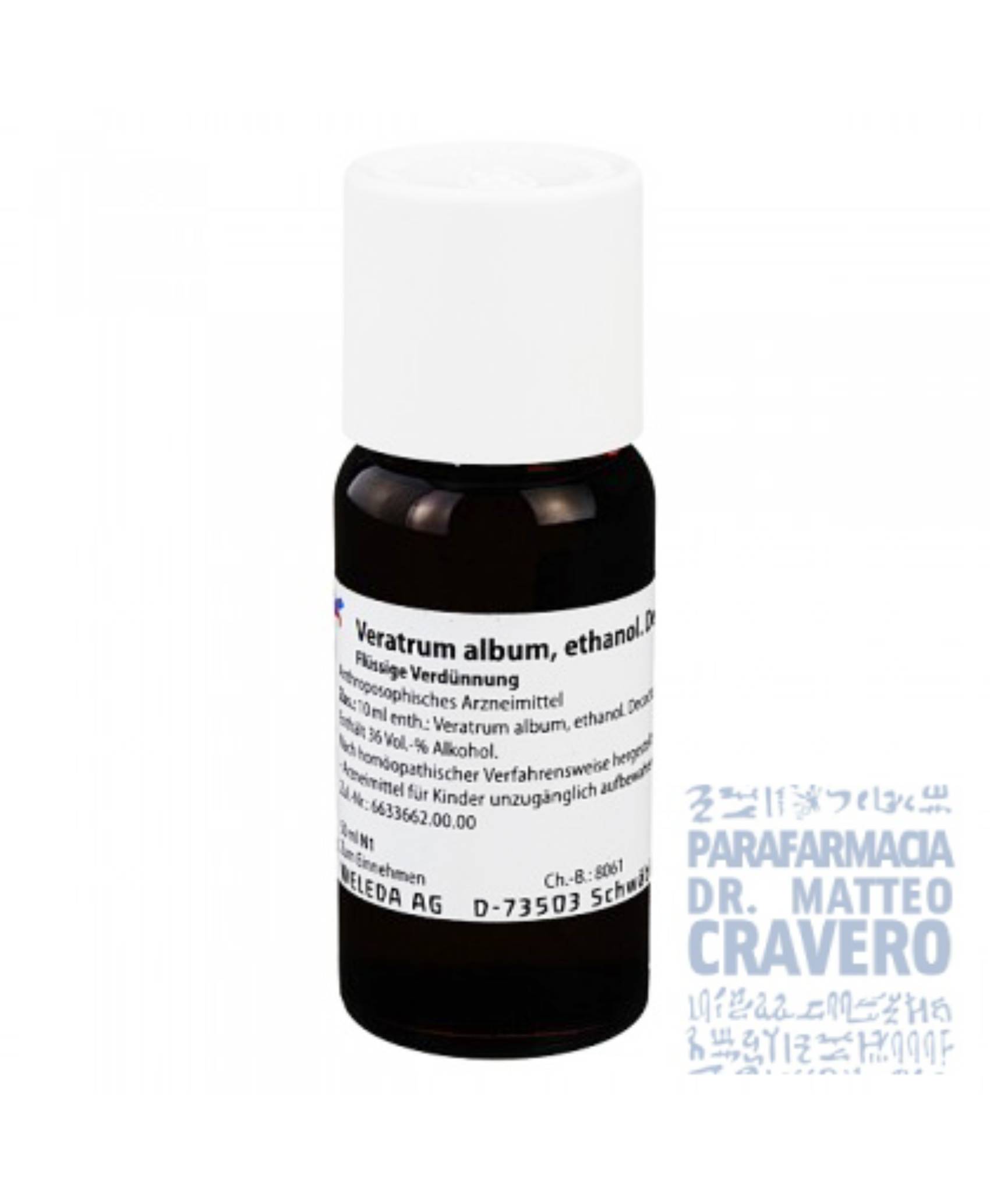 Veratrum album, ethanol. Decoctum D4 50ml Gocce