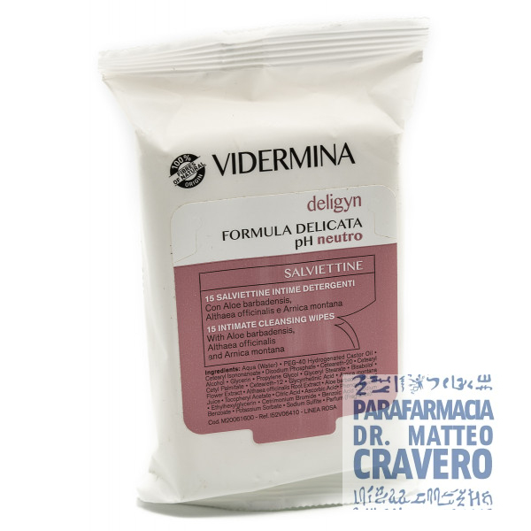 Vidermina Deligyn 15 Salviette
