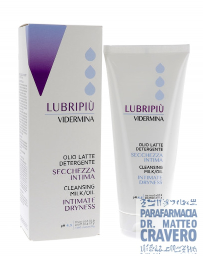 VIDERMINA LUBRIPIU' OLIO LATTE 200ML