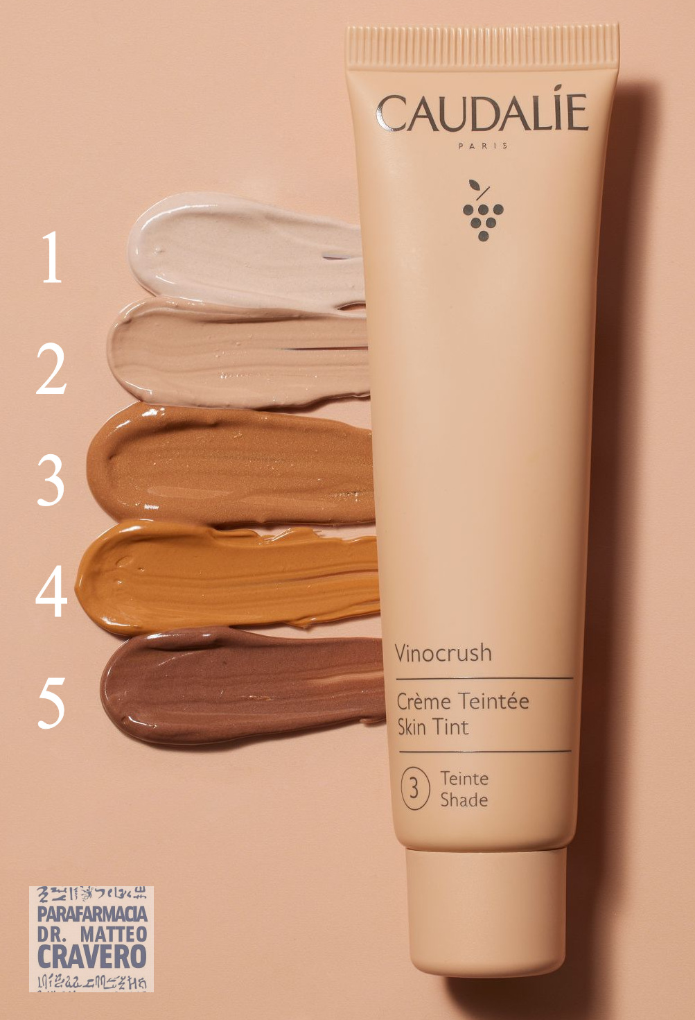 CAUDALIE VINOCRUSH CREMA COLORATA 1 30ML
