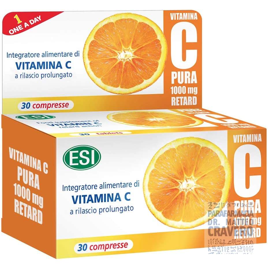 Vitamina C pura retard 30 compresse