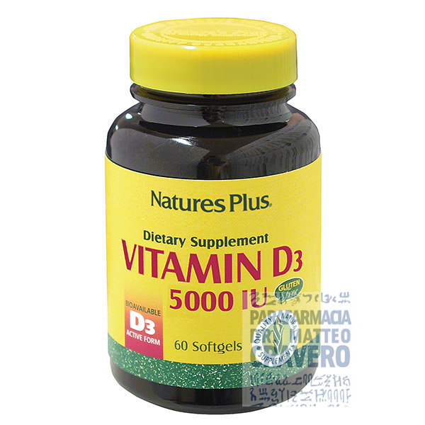 Vitamina D3 5000 UI 60 capsule