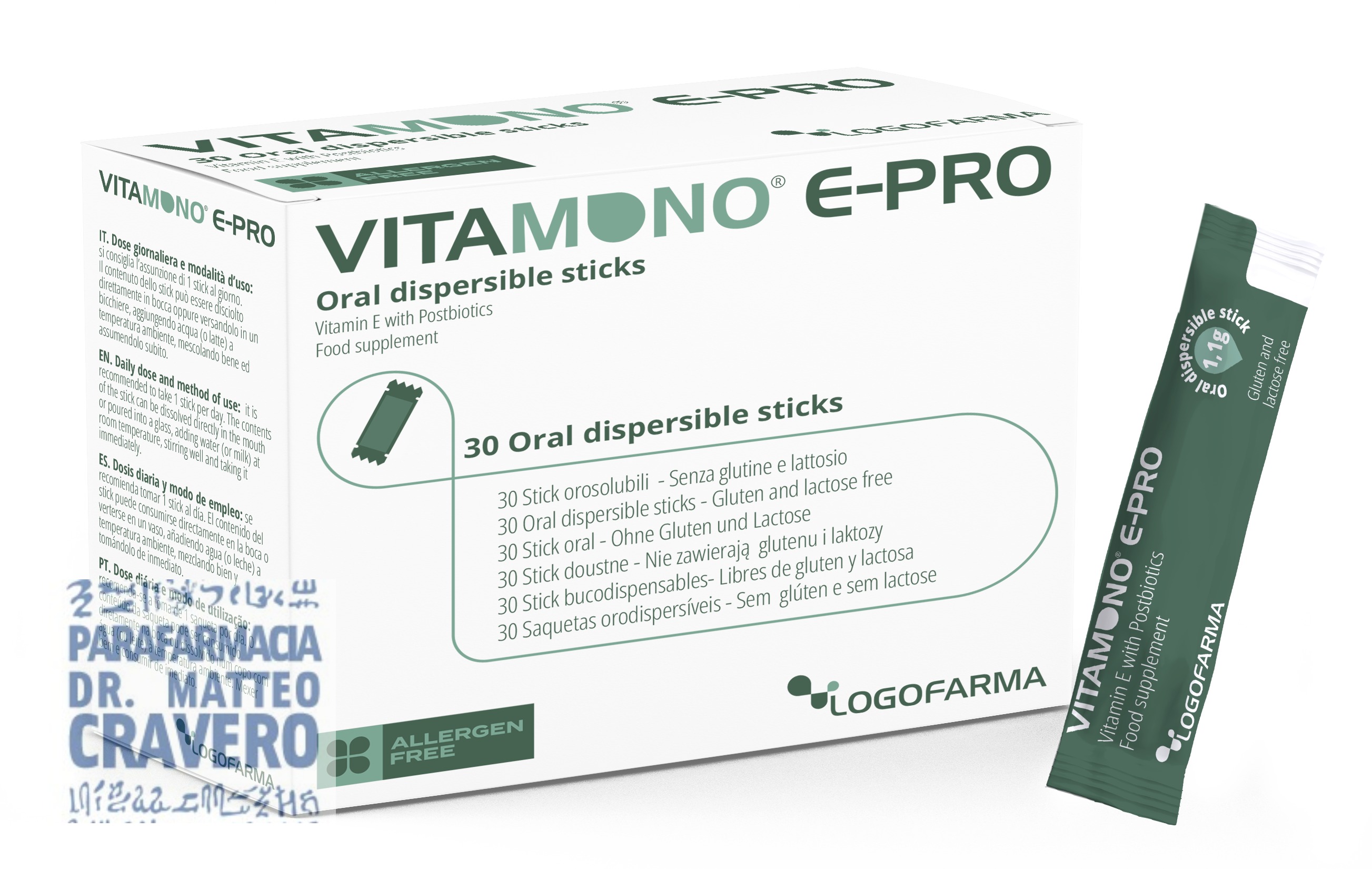 VITAMONO E PRO 30 BUSTINE IDROSOLUBILI