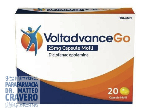 VOLTADVANCEGO 20 CAPSULE MOLLI 25MG