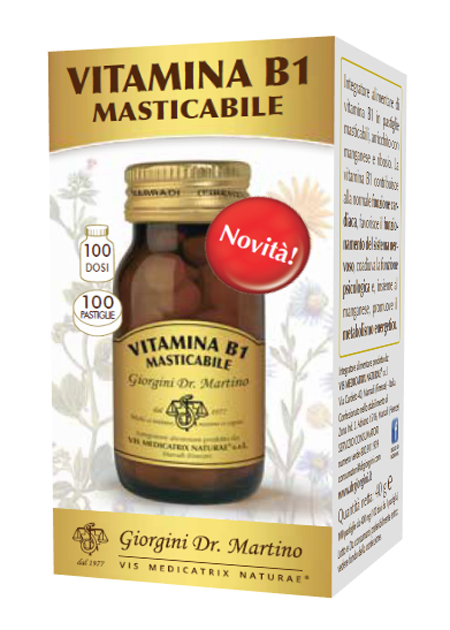 VITAMINA B1 MASTICABILE100 PASTIGLIE