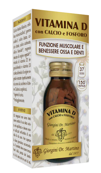 VITAMINA D CON CALCIO E FOSFORO 150 PASTIGLIE