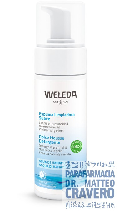 WELEDA DOLCE MOUSSE DETERGENTE 150ML