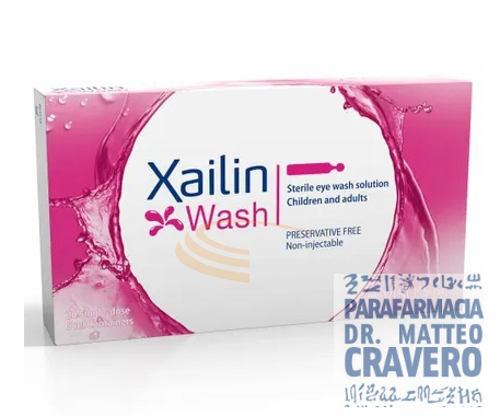 XAILIN WASH SOLUZIONE OCULARE 20 FLACONCINI