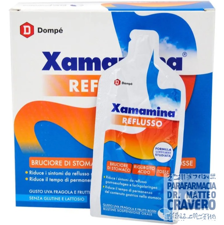 XAMAMINA REFLUSSO 25 BUSTINE