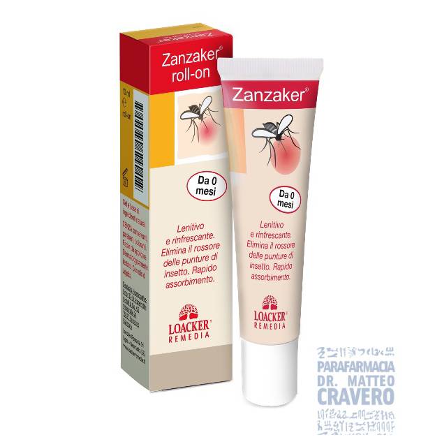 Zanzaker Roll On Tubo 10ml