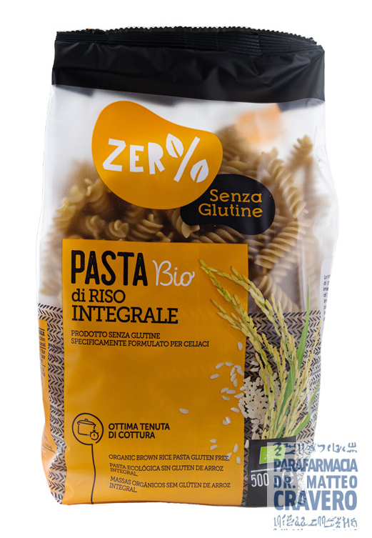 ZER% GLUTINE FUSILLI RISO INTEGRALE