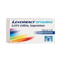 LEVOREACT OFTALMICO Collirio 4ML 0,5MG