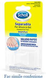 SCHOLL GELACTIV Separadita Alluce