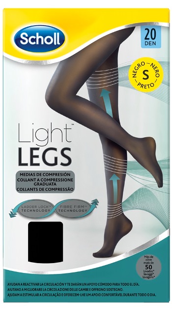 SCHOLL LIGHTLEGS 20 DEN S NERO