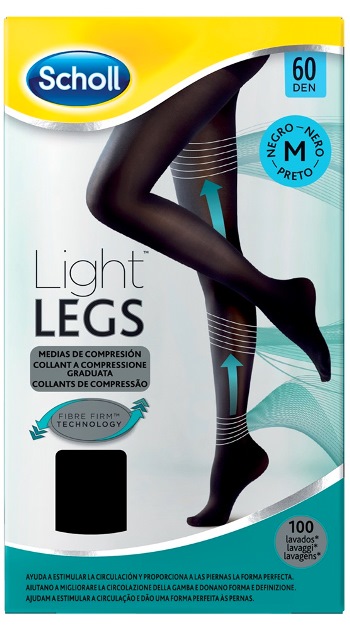 SCHOLL LIGHTLEGS 60 DEN M NERO