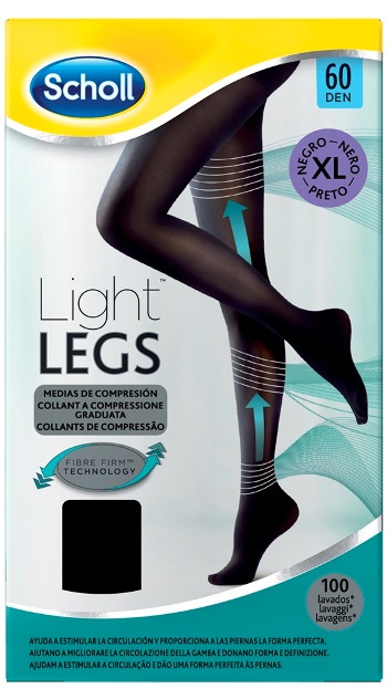 SCHOLL LIGHTLEGS 60 DEN XL NERO