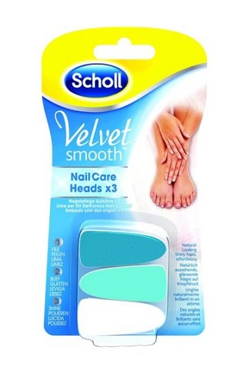 SCHOLL VELVET SMOOTH NAIL CARE Ricambi