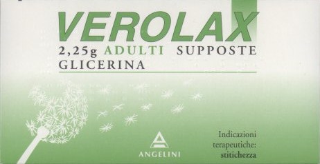 VEROLAX Adulti 18 supposte 2,25G