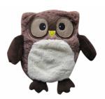 WARMIES Peluche Termico HOOTY Marrone