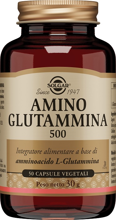 AMINO GLUTAMMINA 500 CAPSULE VEGETALI
